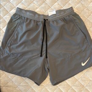 Men’s Nike Gray Running Shorts - LINING REMOVED